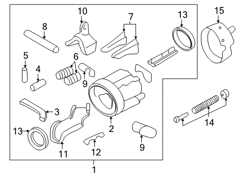 1994 Chevy S10 Housing & Components Diagram 2 - Thumbnail