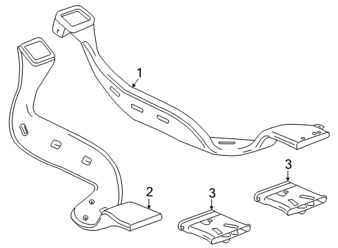 2025 Chevy Suburban Ducts Diagram
