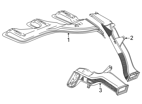 2025 Cadillac ESCALADE IQ Ducts Diagram 3 - Thumbnail