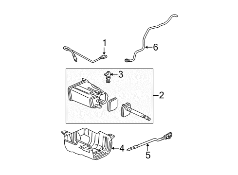 2003 Saturn Vue Control Valve Diagram for 24469941