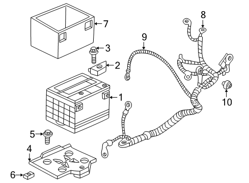 2004 Pontiac Aztek Battery Diagram