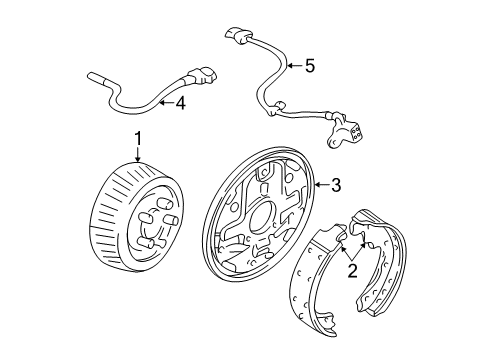 2000 Chevy Astro Anti-Lock Brakes Diagram