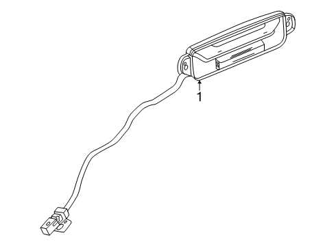 2024 GMC Acadia Side Marker Lamps Diagram