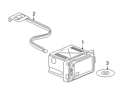 2009 Hummer H3 Navigation System Diagram