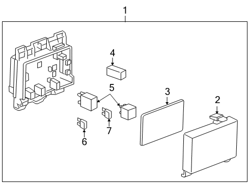 2007 Pontiac G6 Fuse & Relay Diagram