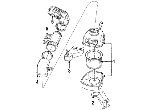 1988 Oldsmobile Cutlass Cruiser Prom Calibrator Diagram for 16146061