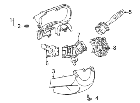 2023 Chevy Trailblazer Switches Diagram 3 - Thumbnail