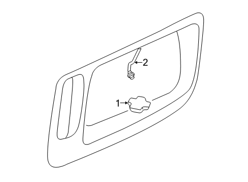 2025 Chevy Express 2500 License Lamps Diagram