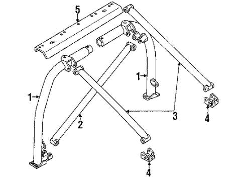 1991 Chevy S10 Lamp Bar Diagram