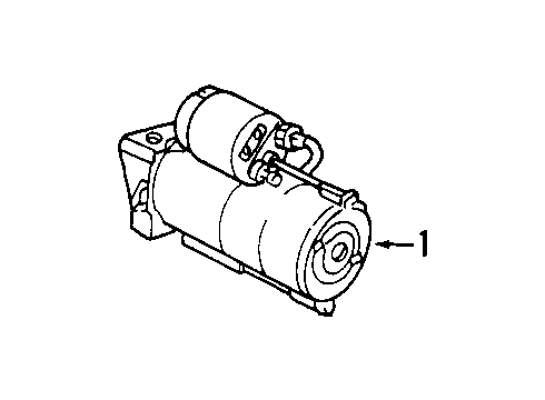 2003 Chevy Corvette Starter Diagram 2 - Thumbnail