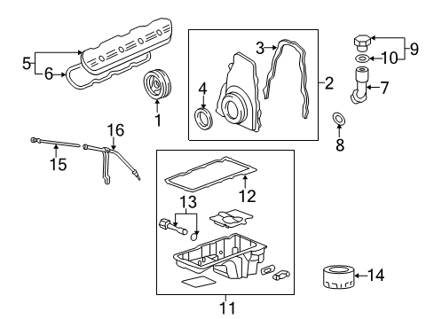 2013 Chevy Tahoe Engine Parts Diagram 2 - Thumbnail