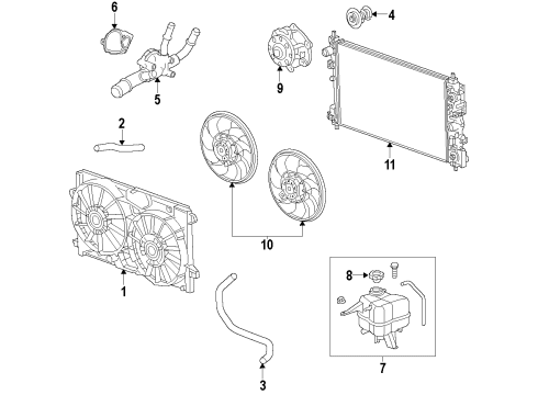 2020 Chevy Impala Cooling System Diagram