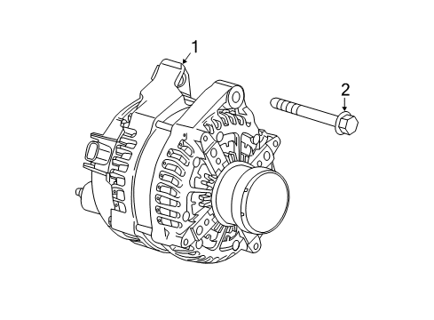 2017 Chevy Camaro Alternator Diagram 3 - Thumbnail