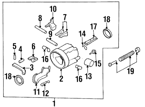 1996 Chevy Monte Carlo Housing & Components Diagram 2 - Thumbnail