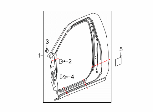 2024 Chevy Silverado 1500 Uniside Diagram 3 - Thumbnail