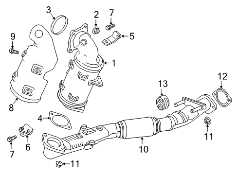 2019 Chevy Equinox Exhaust System Diagram 3 - Thumbnail