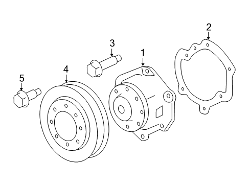 2017 GMC Terrain Water Pump Diagram 2 - Thumbnail