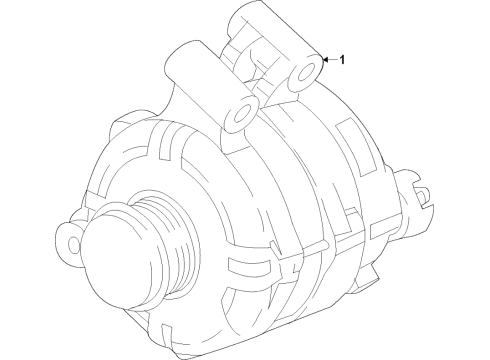 2024 Chevy Traverse Limited Alternator Diagram