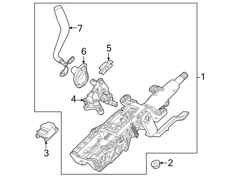 2022 GMC Sierra 1500 Limited Gear Shift Control - AT Diagram 2 - Thumbnail
