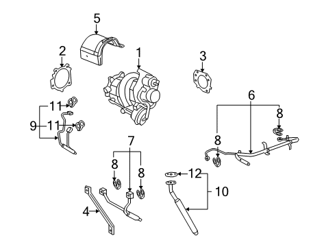 2008 Pontiac Solstice Support Brace Diagram for 12589452