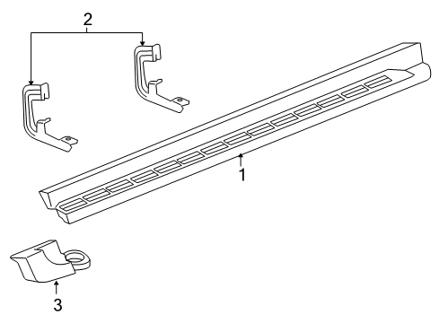 2013 Chevy Tahoe Running Board Diagram 7 - Thumbnail