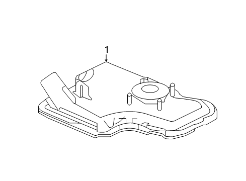 2024 GMC Terrain Transaxle Parts Diagram