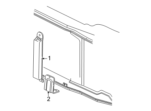 1997 Chevy C1500 Power Steering Oil Cooler - Belts Diagram 2 - Thumbnail