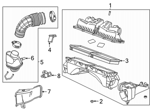 2024 Cadillac CT5 Filters Diagram 2 - Thumbnail