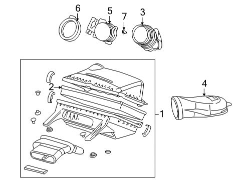 1999 Chevy Express 2500 Powertrain Control - Air Diagram 2 - Thumbnail