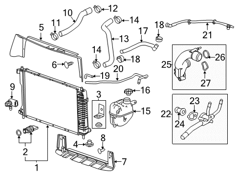 2012 Chevy Equinox Cooling System Diagram 2 - Thumbnail