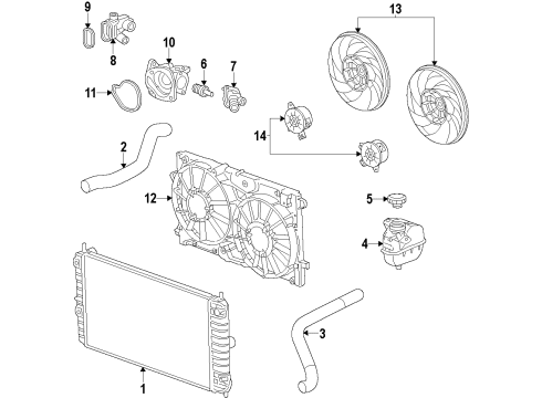 2015 Chevy Malibu Cooling System Diagram