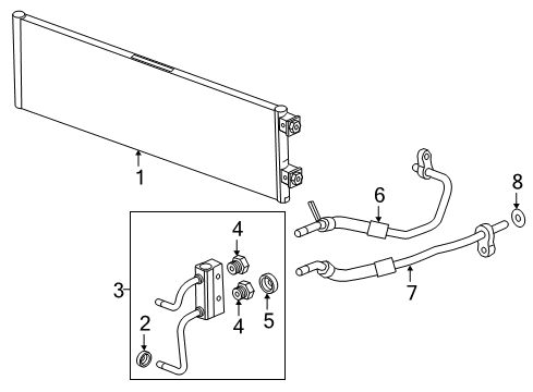 2017 Chevy Volt Oil Cooler Diagram