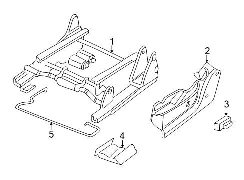 2006 Chevy Silverado 1500 Tracks & Components Diagram 6 - Thumbnail