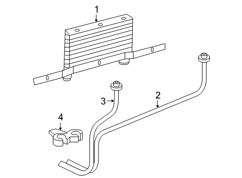 2008 Chevy Silverado 2500 HD Trans Oil Cooler Diagram