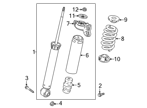 2019 Buick LaCrosse Dust Cover Diagram for 84378150