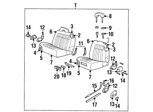 1992 Chevy C1500 Power Seats Diagram