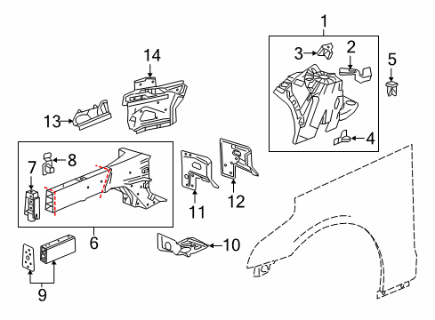 2016 Cadillac CT6 Drain Valve Diagram for 84010812