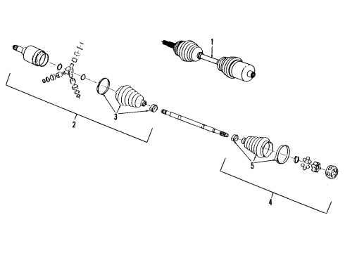 2009 Chevy Cobalt Front Axle Diagram