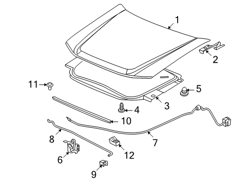 2006 Buick Rainier Insulator Diagram for 15237896