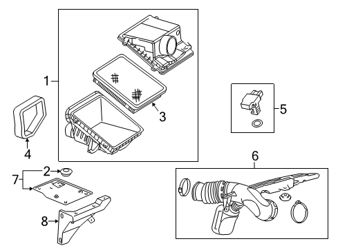 2012 Chevy Silverado 2500 HD Filters Diagram 2 - Thumbnail