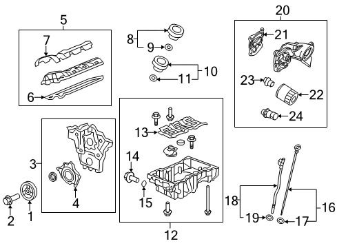 2014 Buick LaCrosse Engine Parts Diagram 2 - Thumbnail