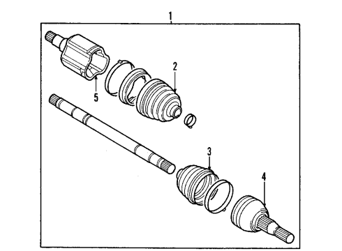 2011 Chevy Traverse Front Axle Diagram