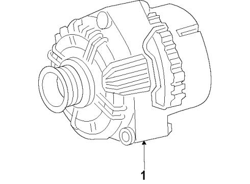 1988 Chevy Monte Carlo Front Bumper Diagram 2 - Thumbnail