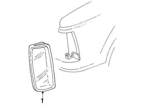 1992 Chevy S10 Blazer Side Marker Lamps Diagram