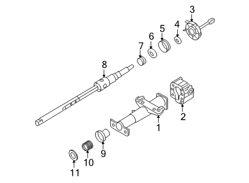 2007 Buick Terraza Housing & Components Diagram