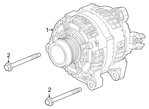 2024 Buick Encore GX Alternator Diagram 2 - Thumbnail