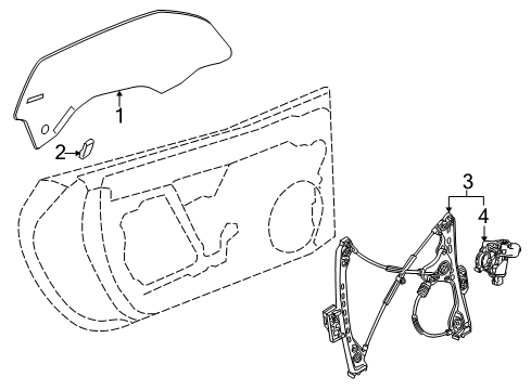 2019 Chevy Corvette Door Diagram