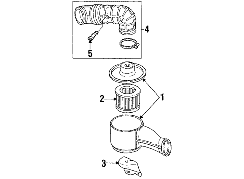 1995 Buick Century Air Intake Diagram