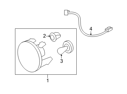 2011 Chevy Suburban 2500 Fog Lamps Diagram 2 - Thumbnail