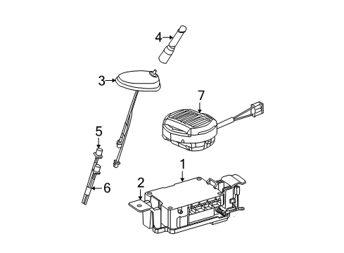 2003 Saturn Ion Navigation System Diagram 3 - Thumbnail